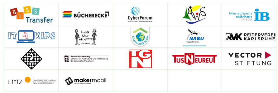 Alle Logos unserer Kooperationspartner